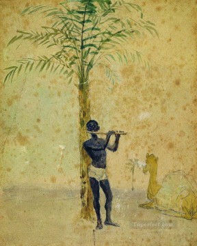  african Art - african motiff Ilya Repin